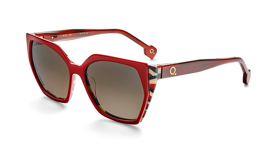 Das Bild zeigt die Sonnenbrille SYLYS von der Marke Etnia Barcelona in rot.